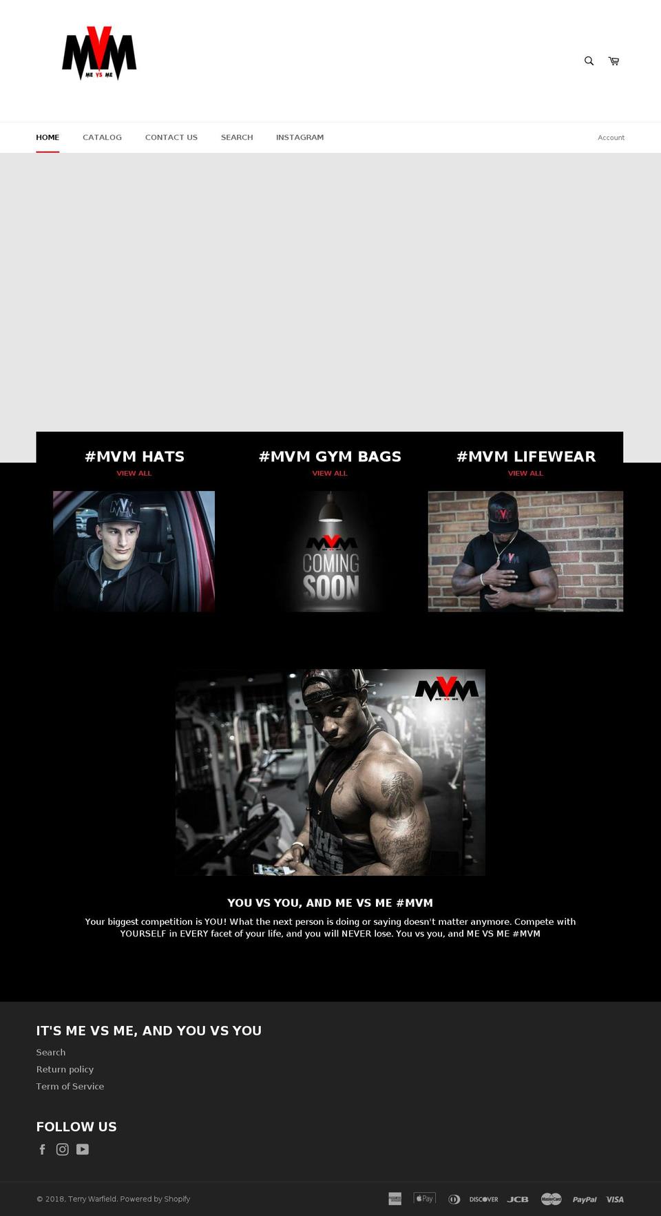 terrywarfield.com — Shopify storefront screenshot
