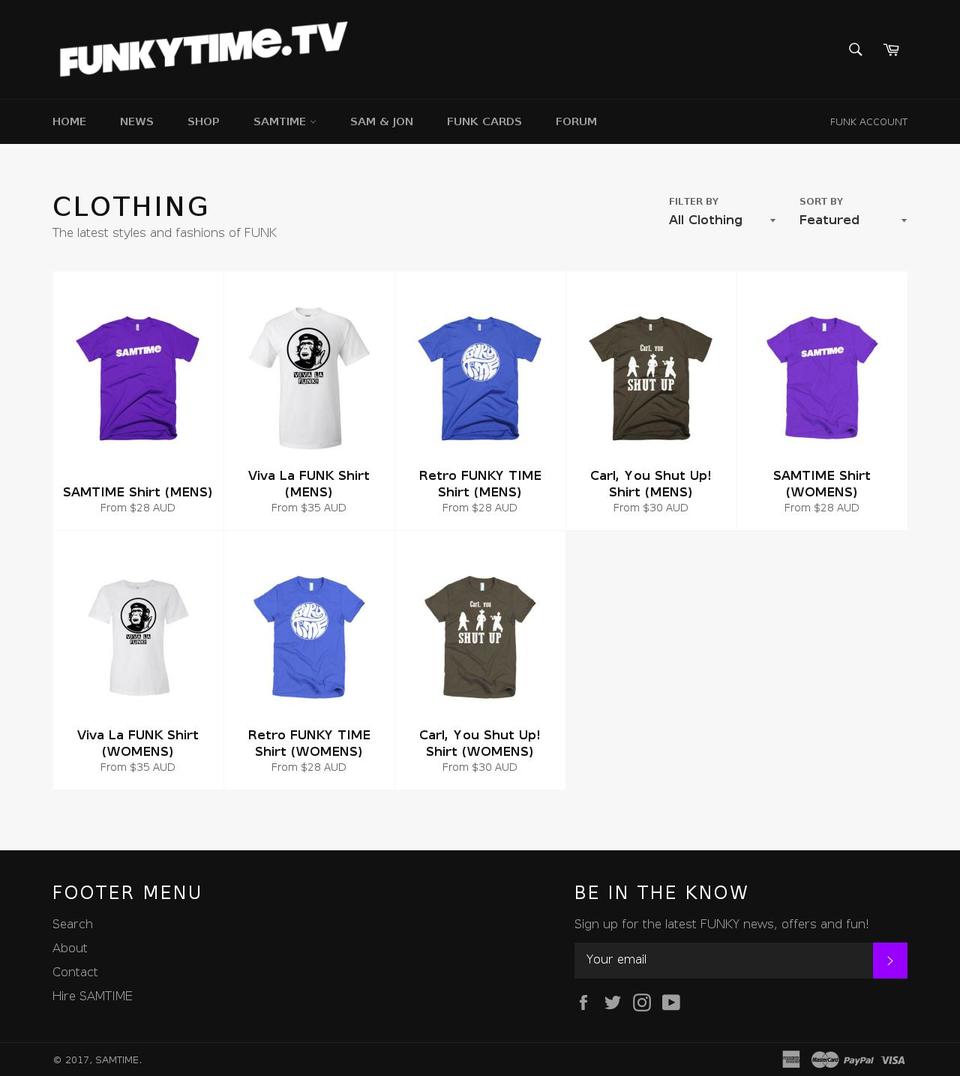 tershirt.com shopify website screenshot
