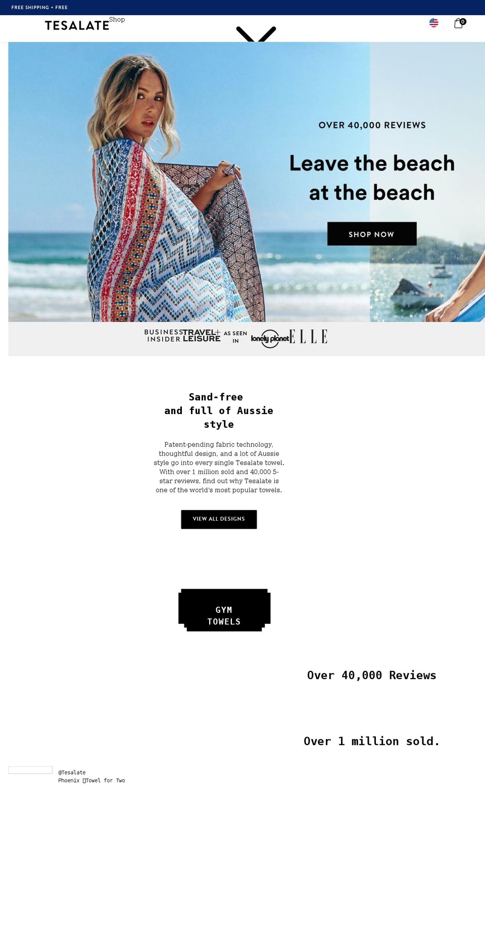 teselete.com — Shopify storefront screenshot