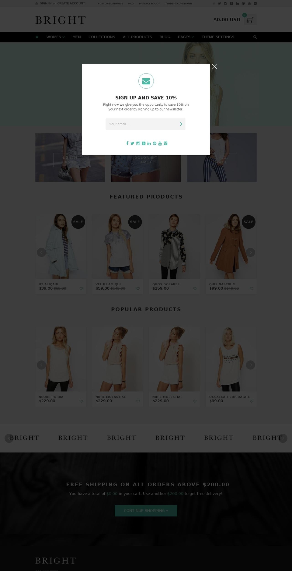 bright-theme Shopify theme site example test-shop-199.myshopify.com