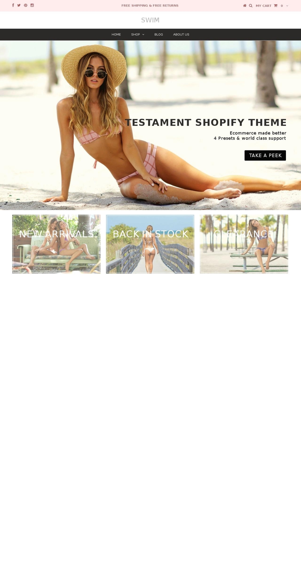 testament-revelation.myshopify.com shopify website screenshot