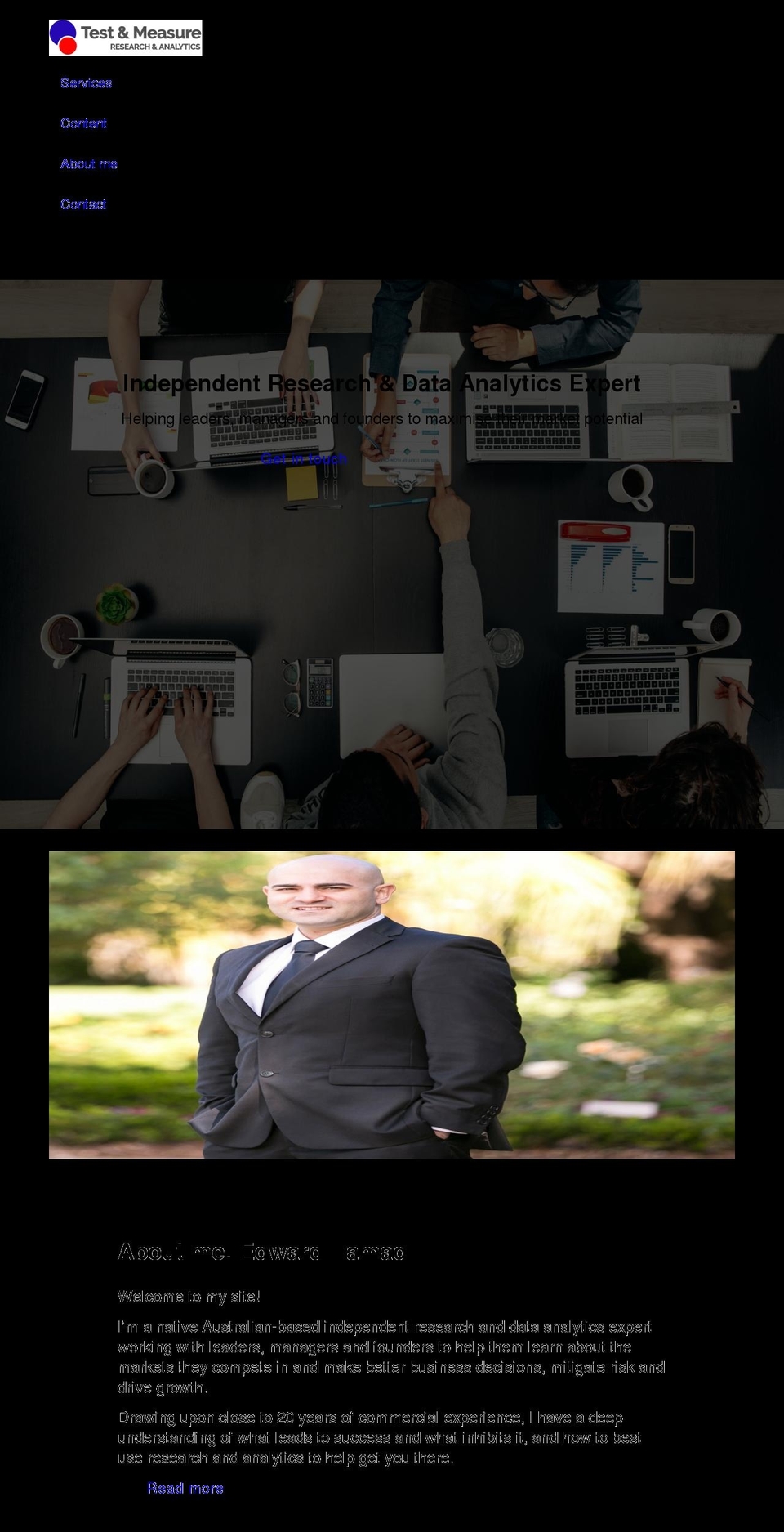 testandmeasure.com.au shopify website screenshot