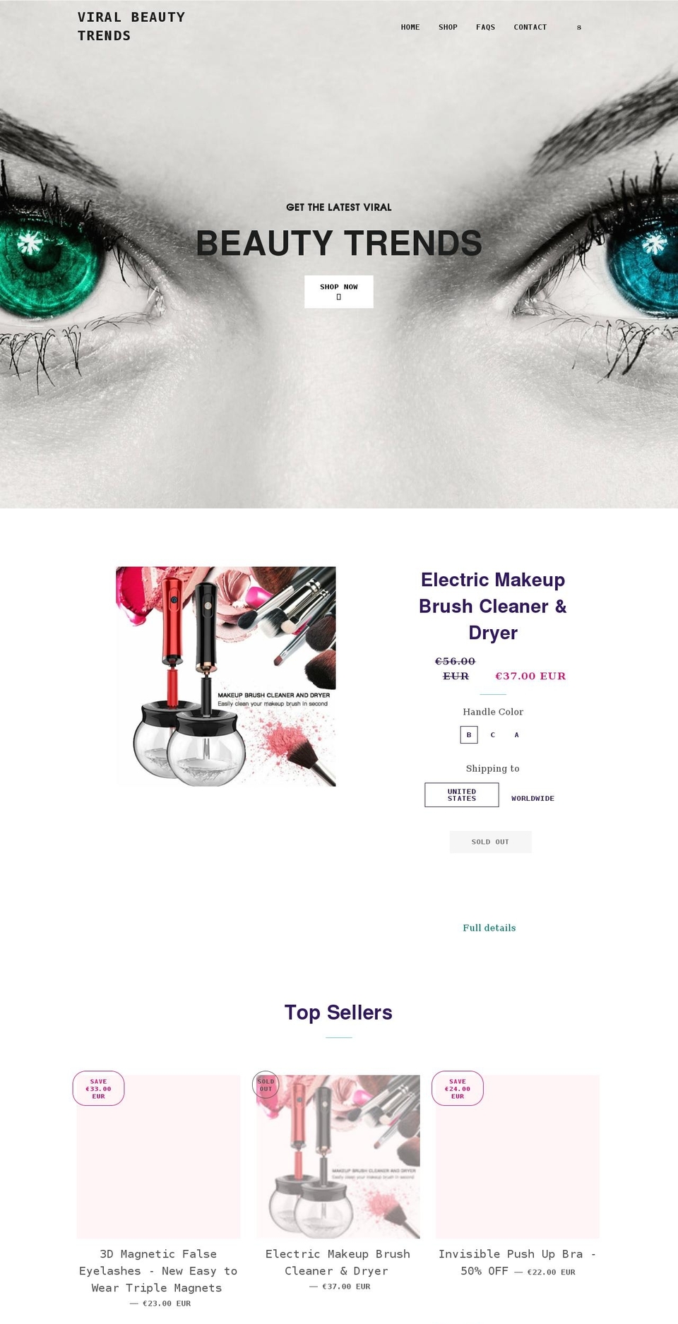 testkerstin23.myshopify.com — Shopify storefront screenshot