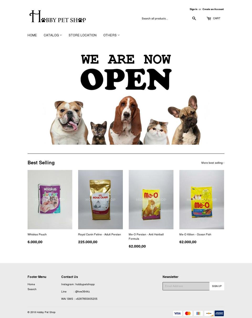 tetahobby.com — Shopify storefront screenshot