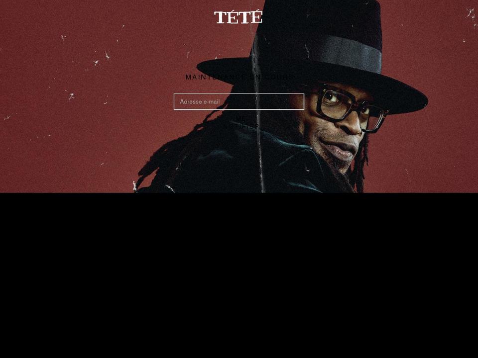 tete.store shopify website screenshot