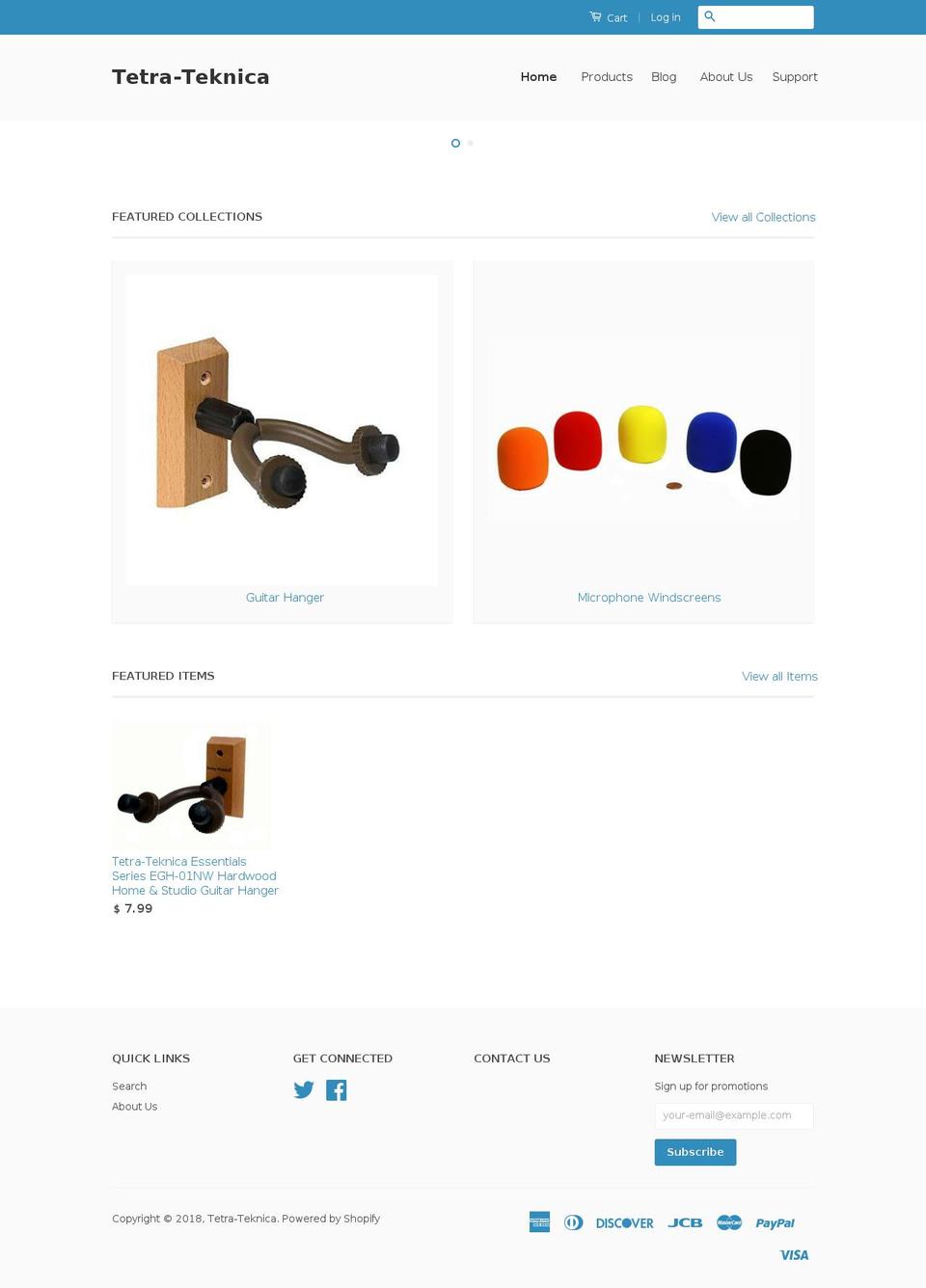 tetra-teknica.myshopify.com shopify website screenshot