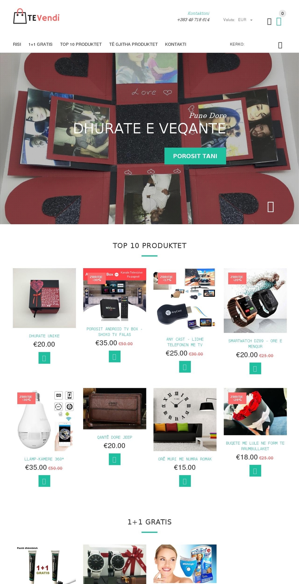 install-me-yourstore-v2-1-8 Shopify theme site example tevendi.com