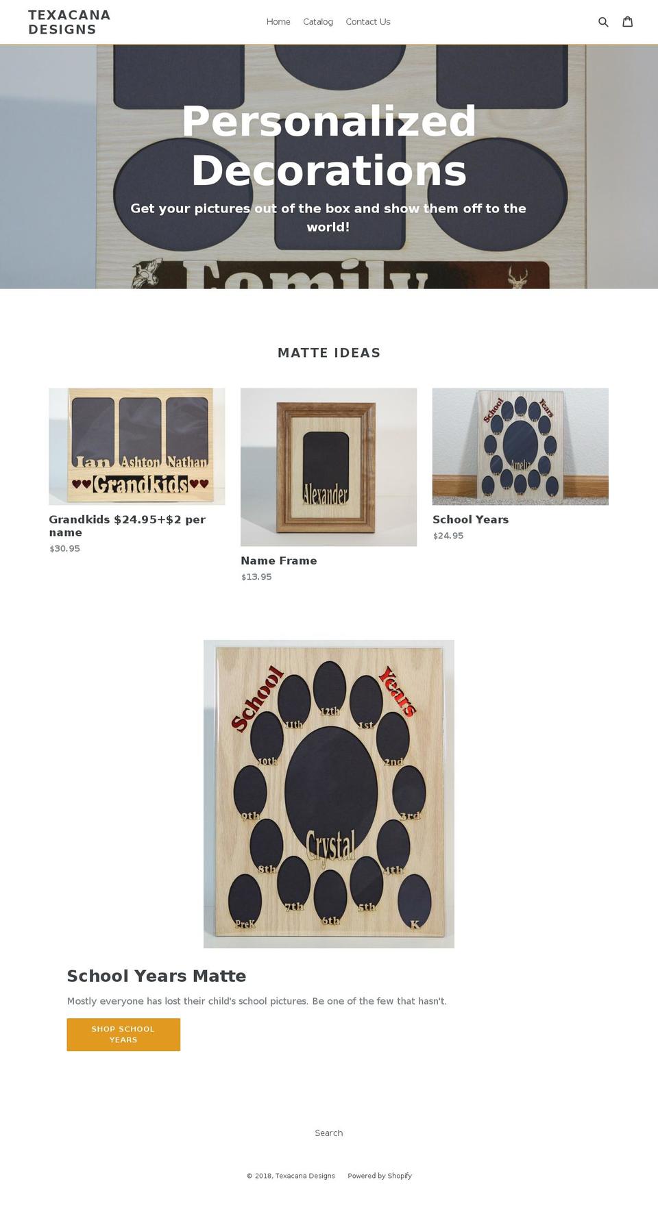 texacana.com shopify website screenshot