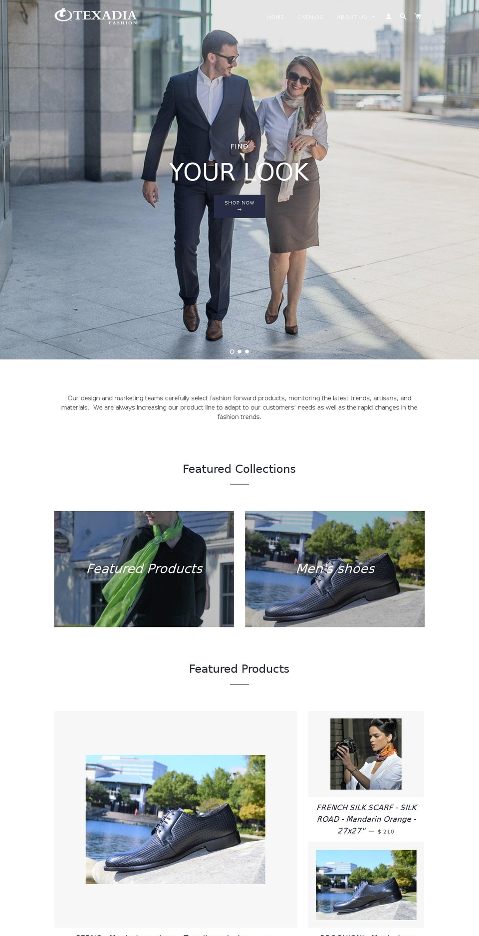 texadiafashion.us shopify website screenshot