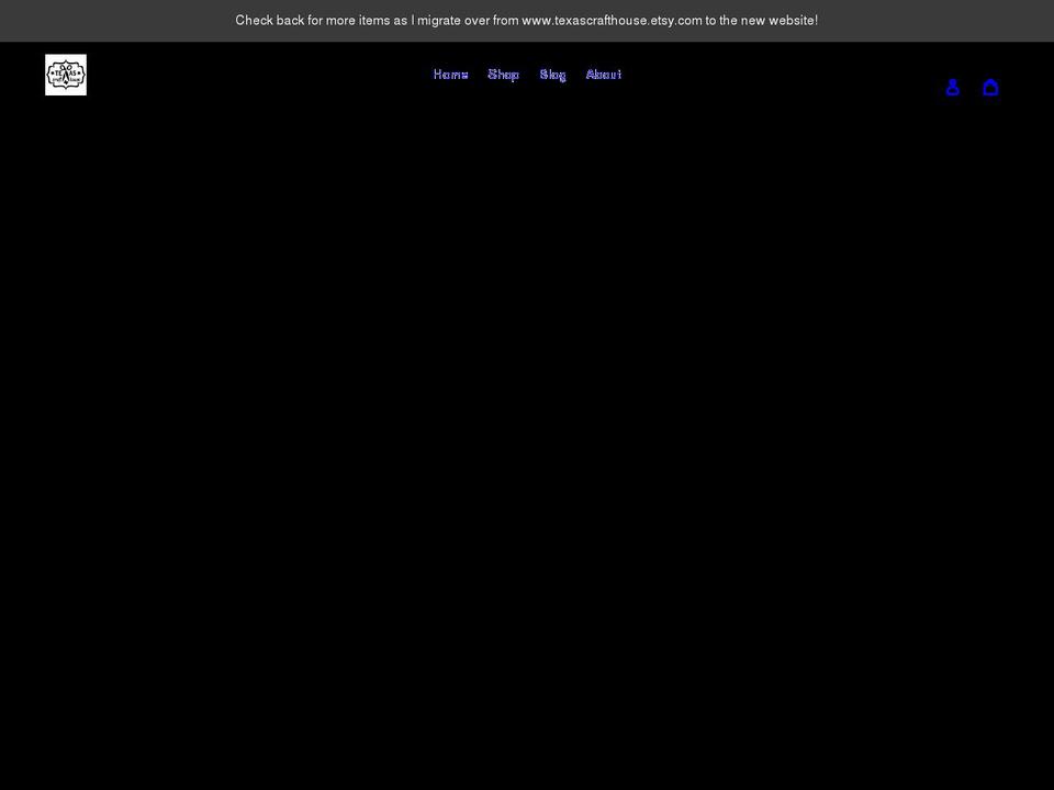 texascrafthouse.com shopify website screenshot