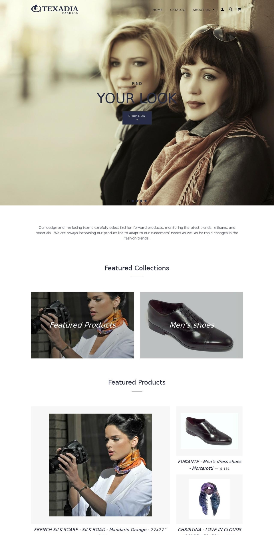 texdiafashion.com shopify website screenshot