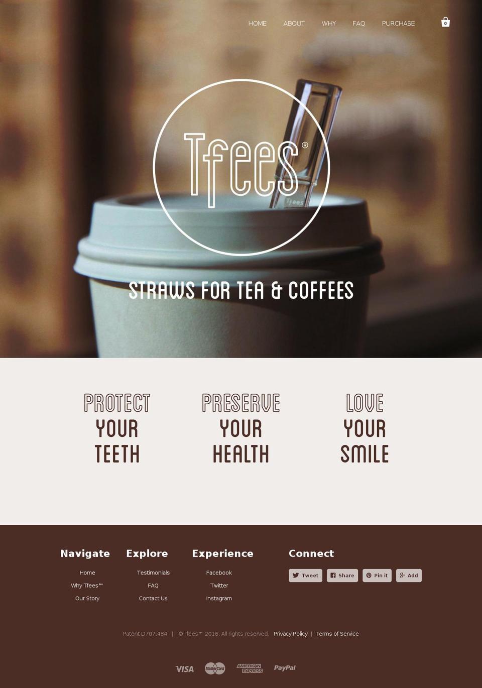 tfees.net shopify website screenshot