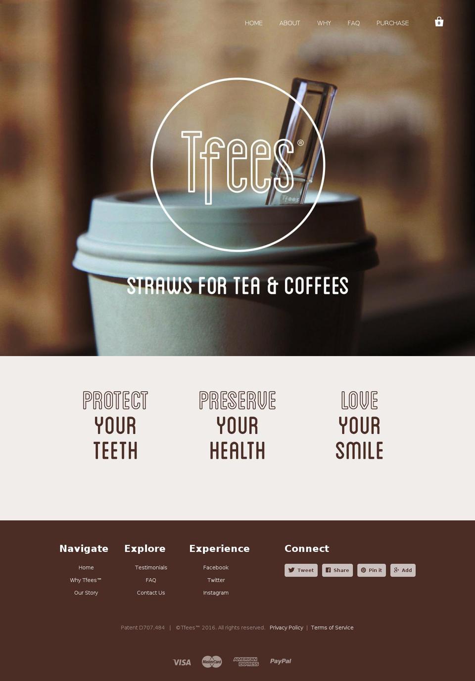 tfeesstraw.net shopify website screenshot