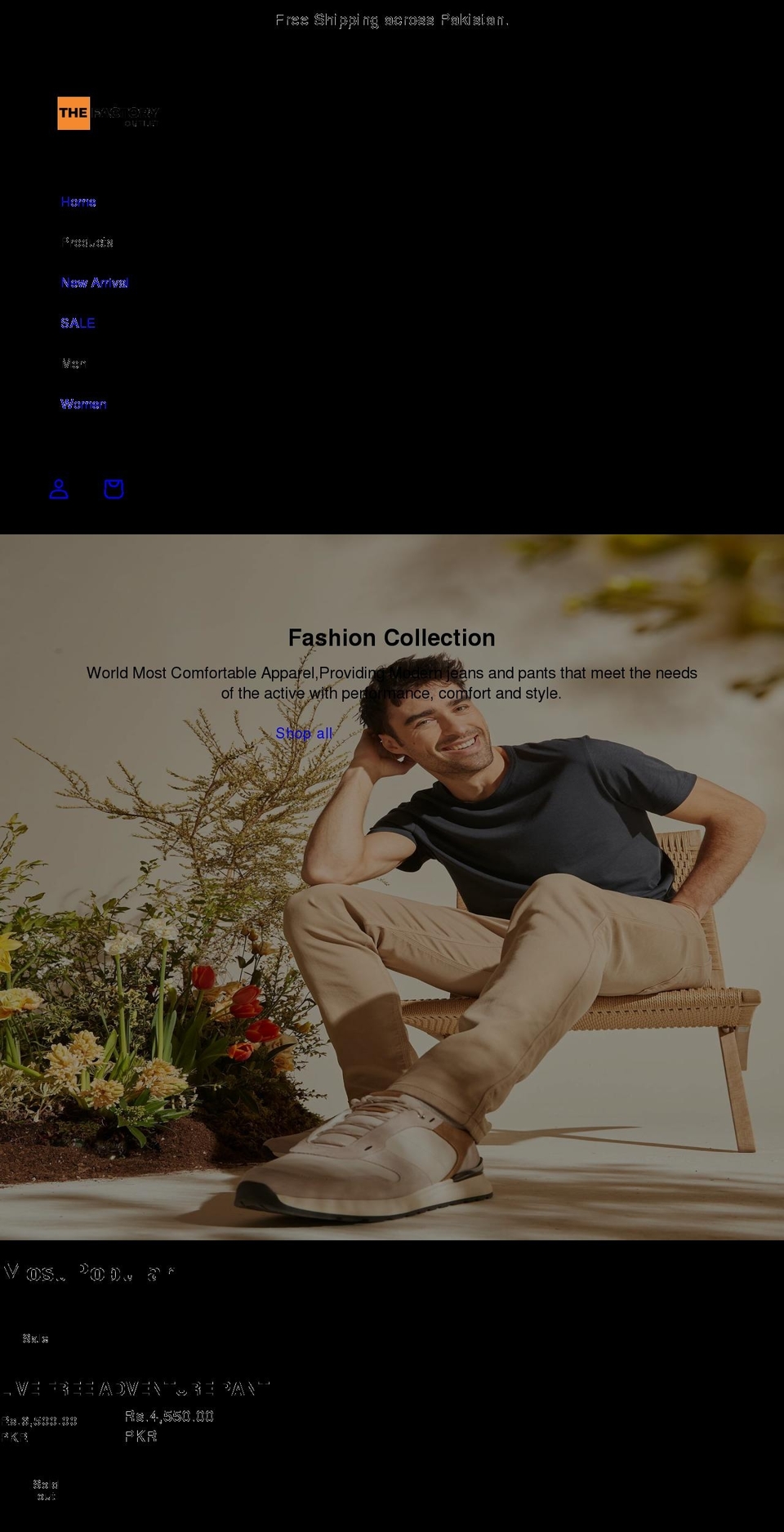 tfo.com.pk shopify website screenshot