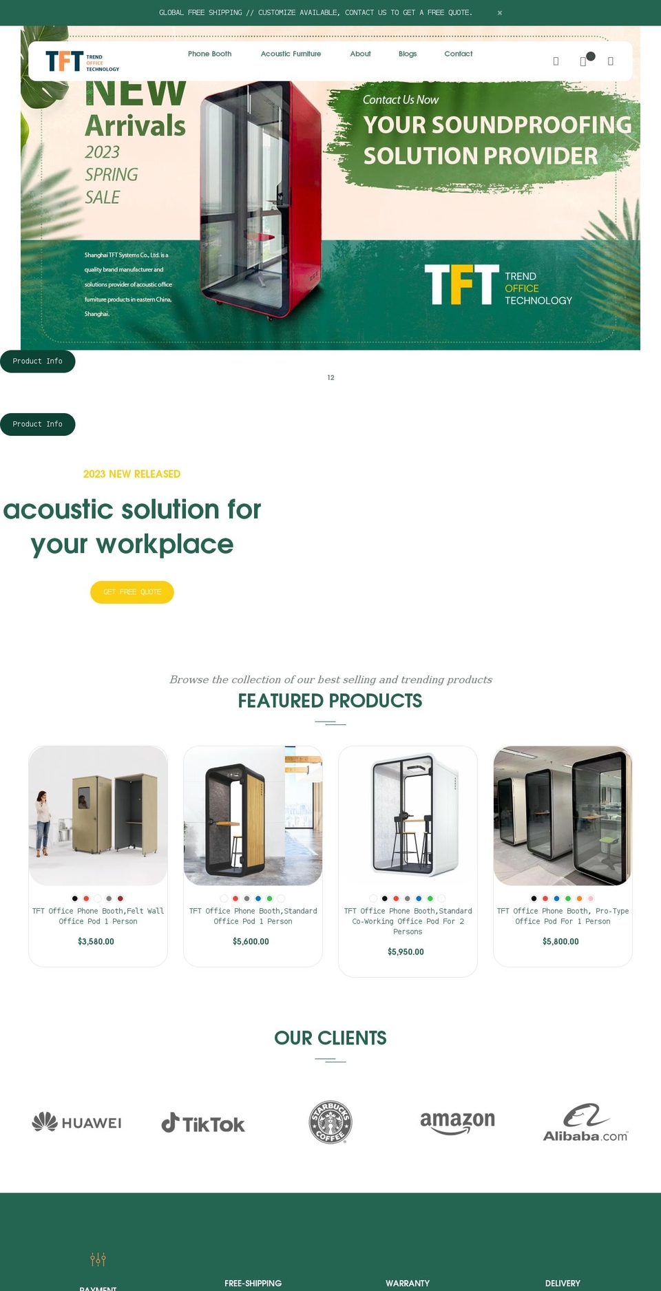 Elomus-v- Shopify theme site example tftsystems.com