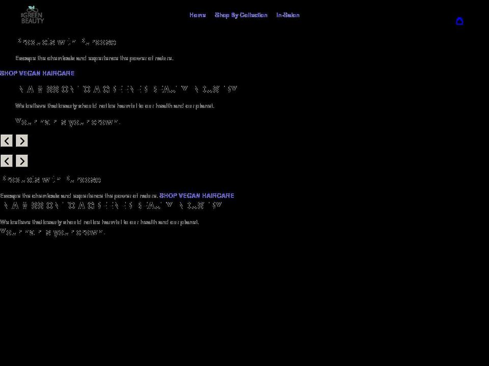 tgbvegan.com shopify website screenshot