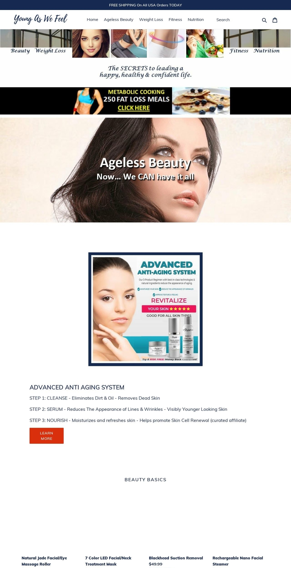 tgexpressnow.com — Shopify storefront screenshot