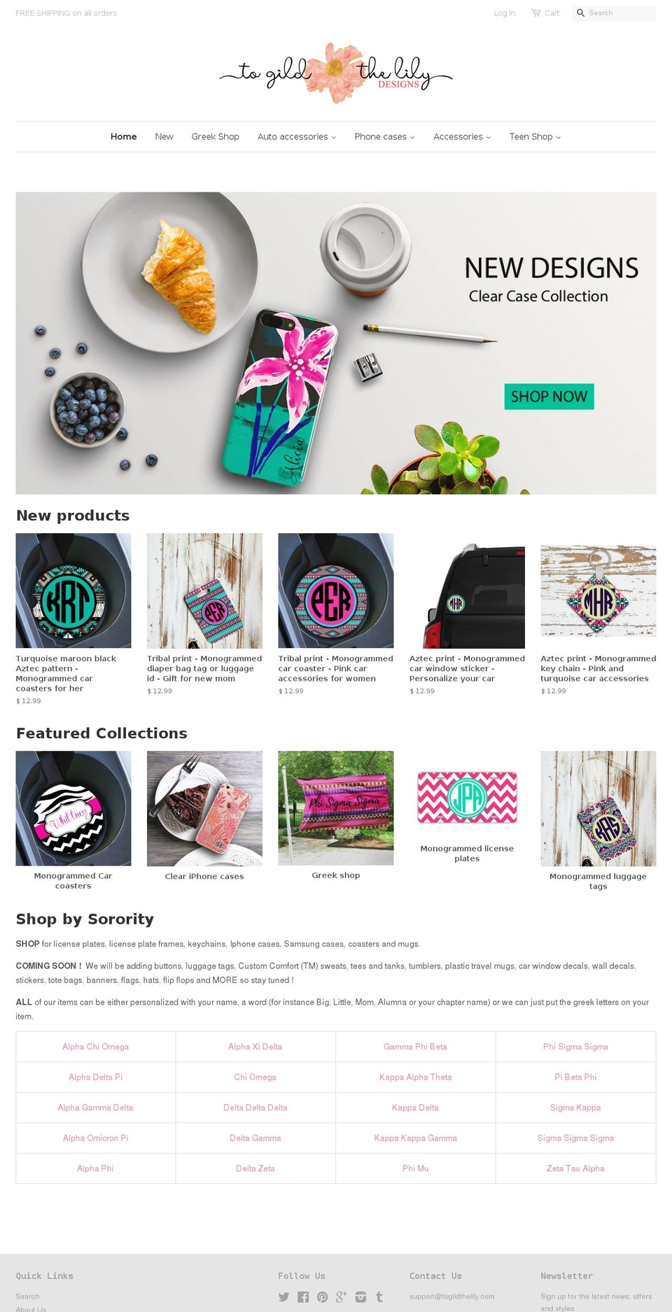 tgtl.biz shopify website screenshot