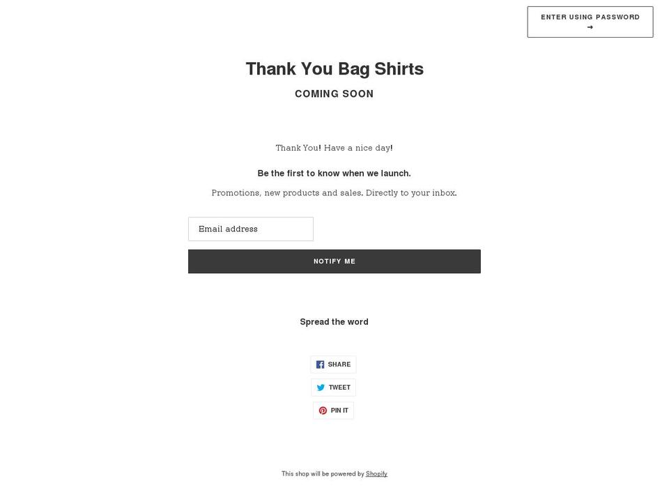 thank-you-bag-shirts.myshopify.com shopify website screenshot