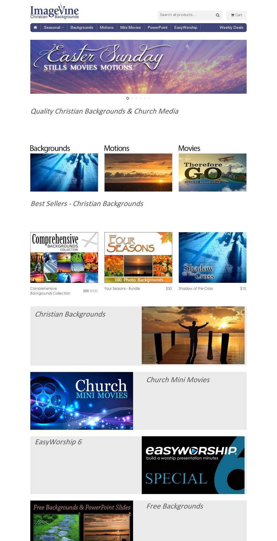 thanksgivingbackgrounds.com shopify website screenshot