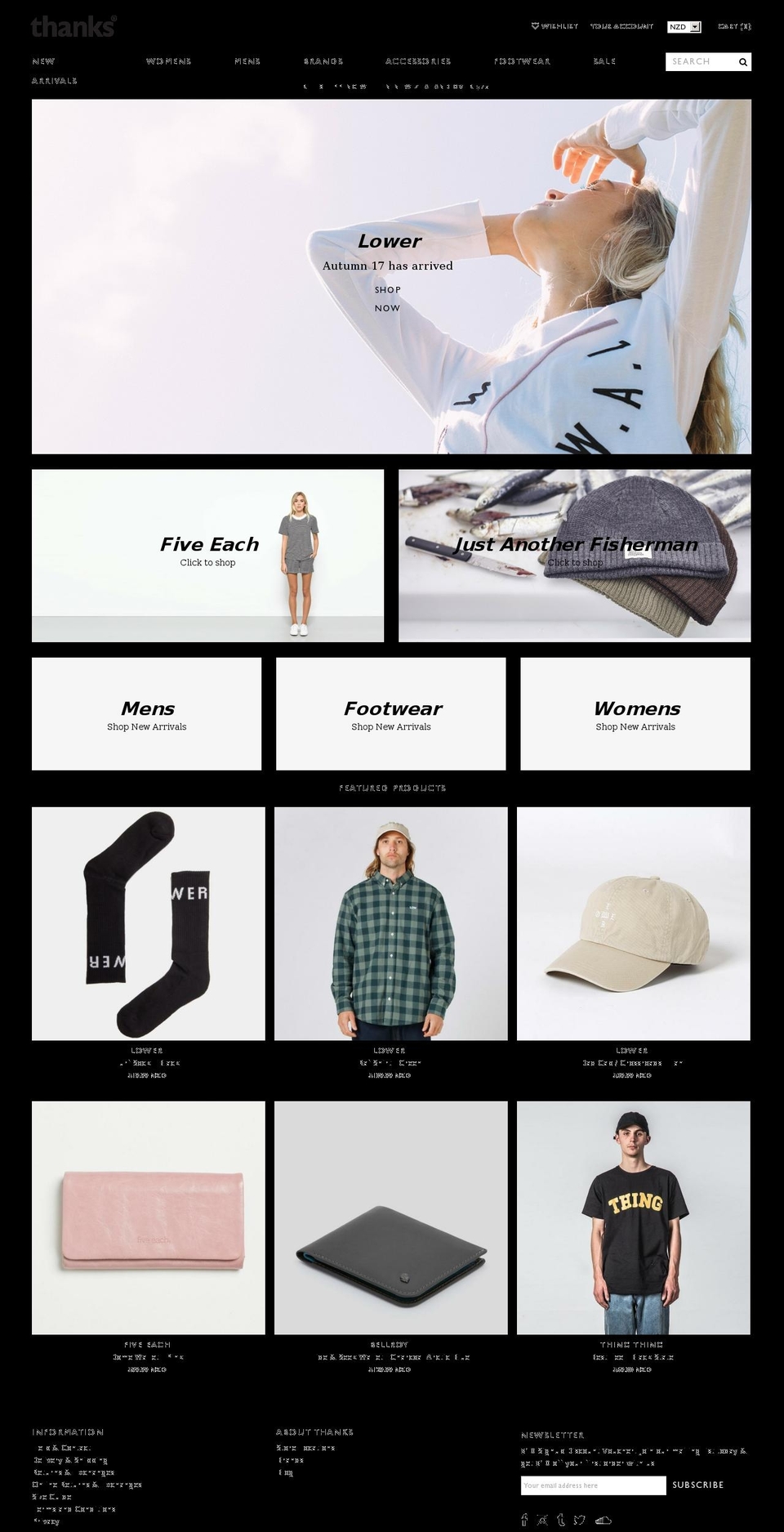 V8.2017.03.13 Thanks Store Shopify theme site example thanksshop.com