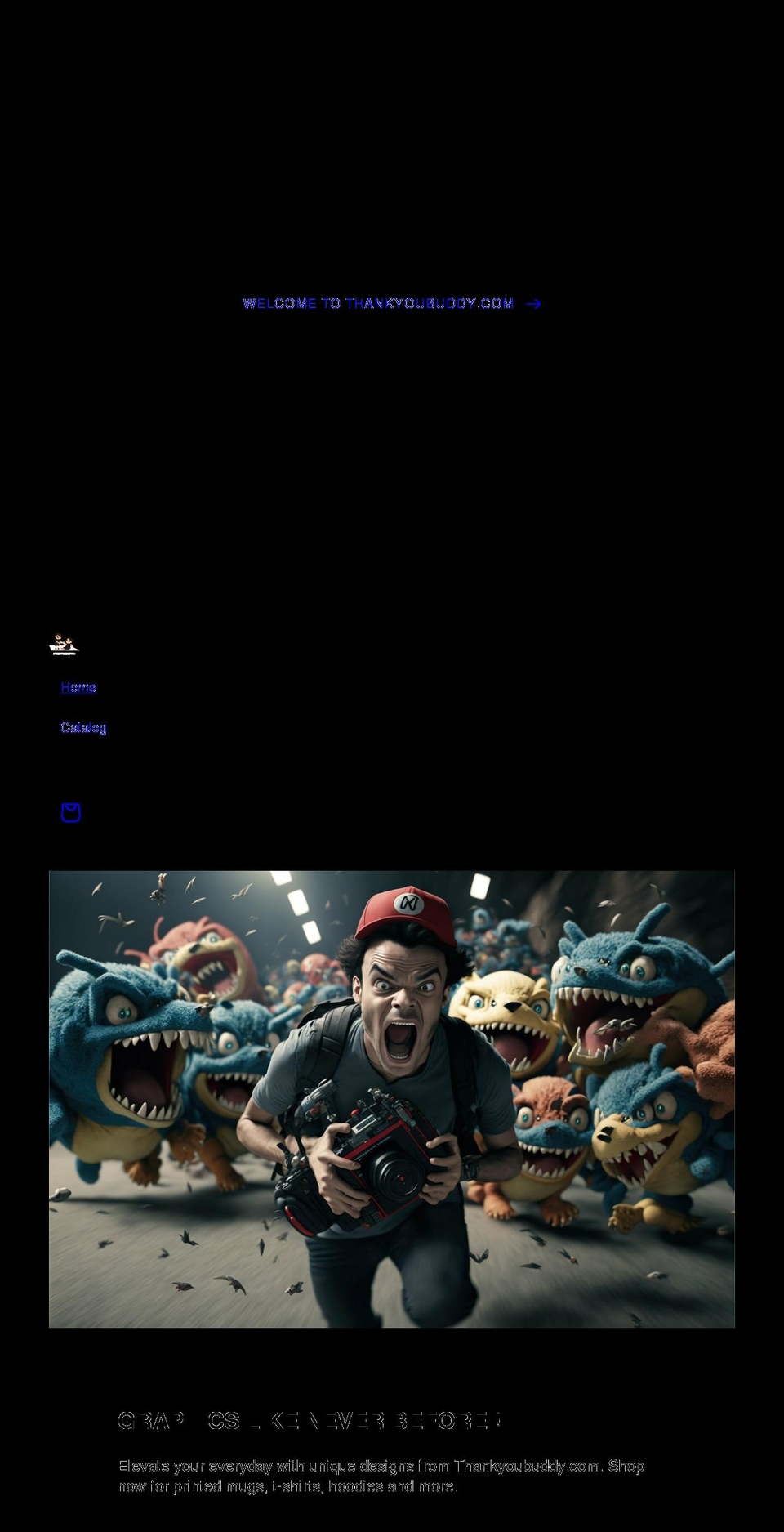 thankyoubuddy.com shopify website screenshot