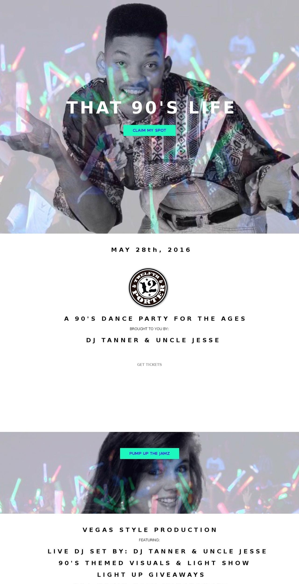 that90slife.com shopify website screenshot