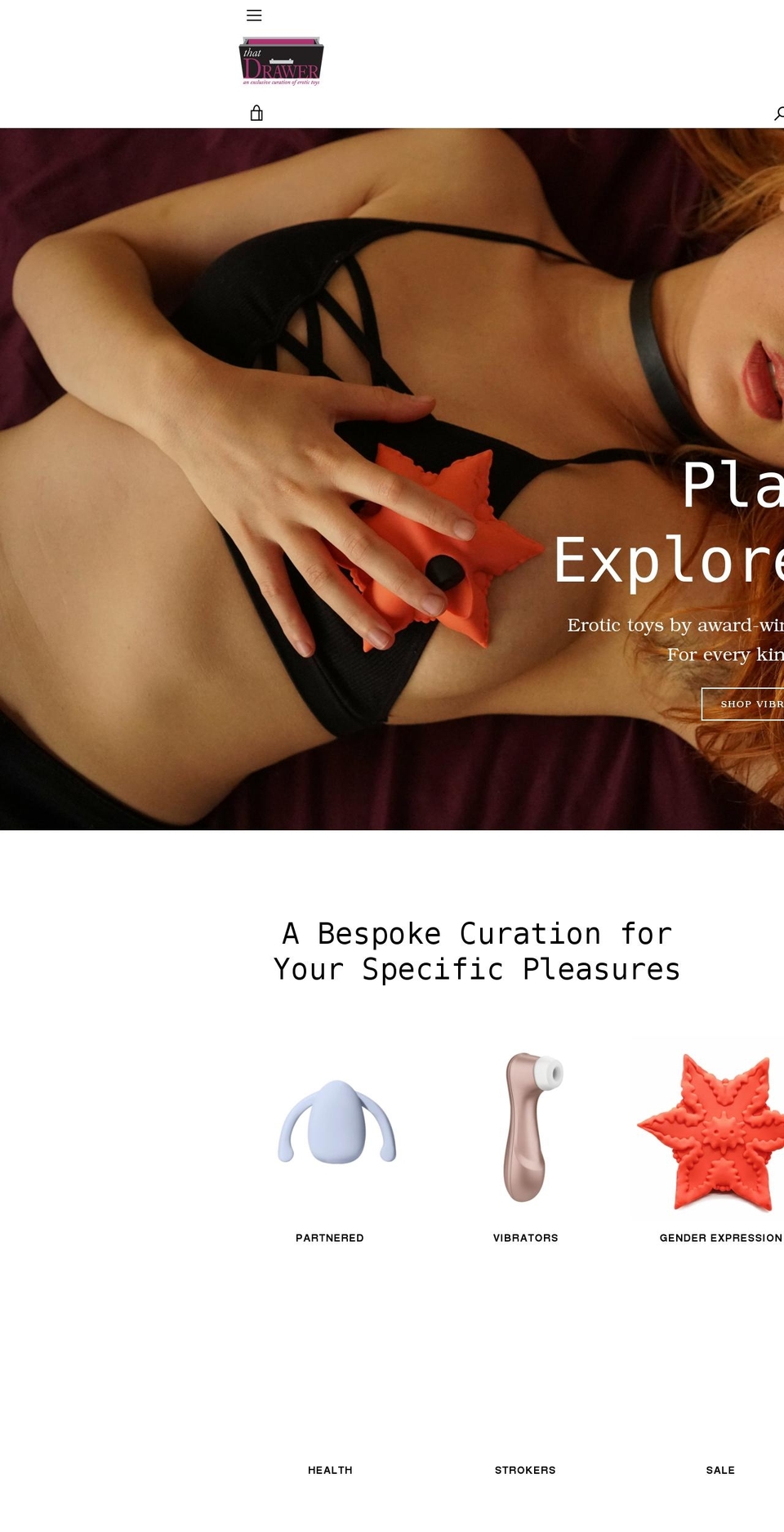 thatdrawer.com shopify website screenshot