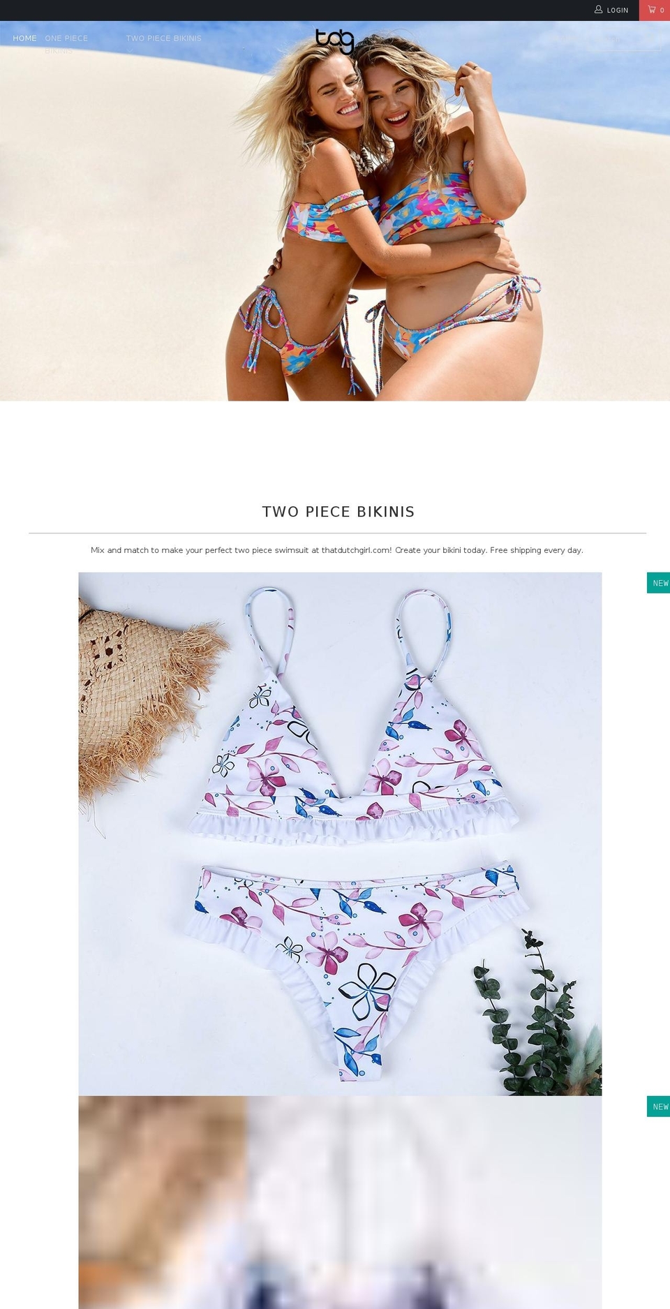 thatdutchgirl.com shopify website screenshot