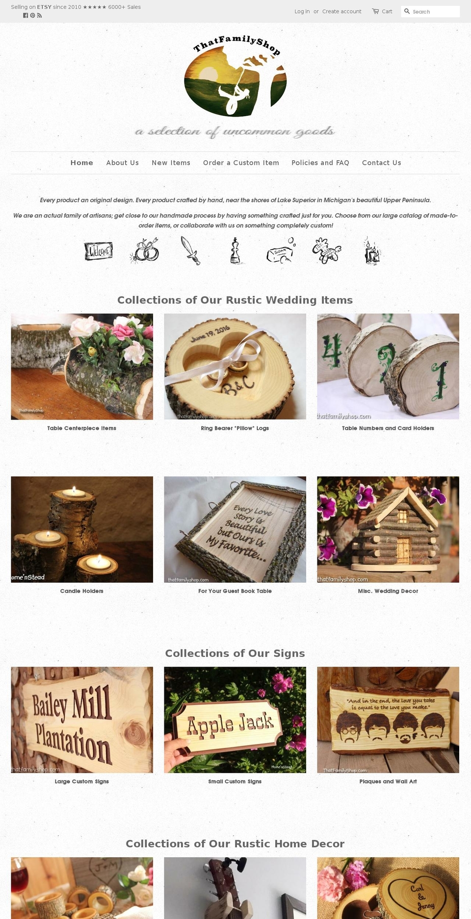 thatfamilyshop.com shopify website screenshot