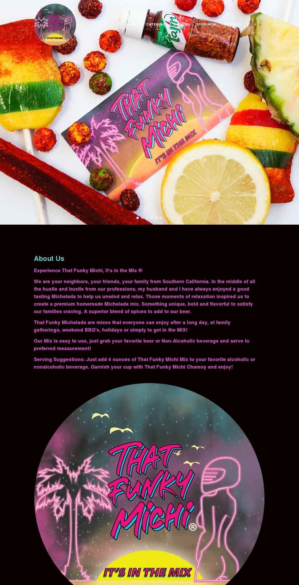 thatfunkymichi.com shopify website screenshot