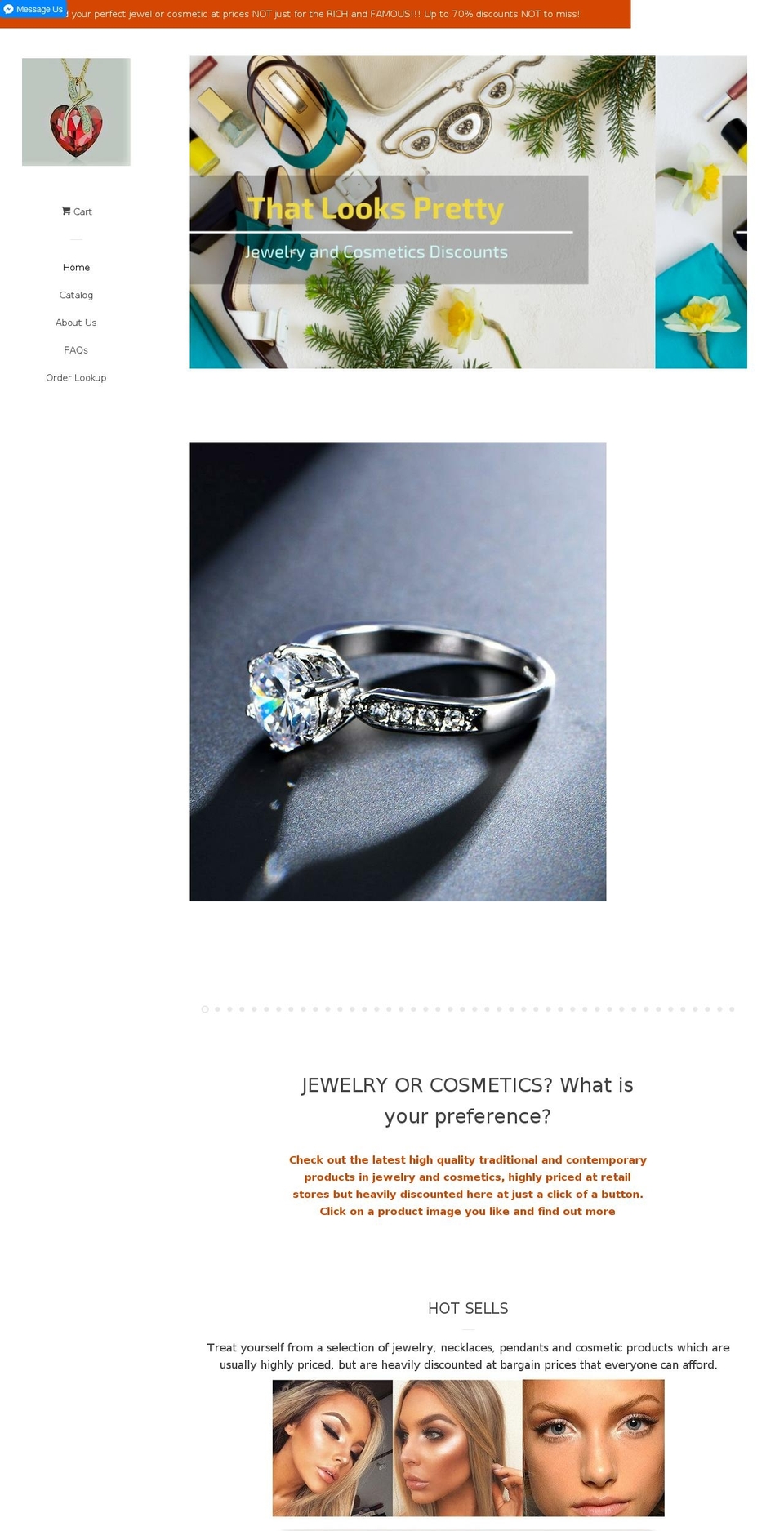 thatlookspretty.com shopify website screenshot