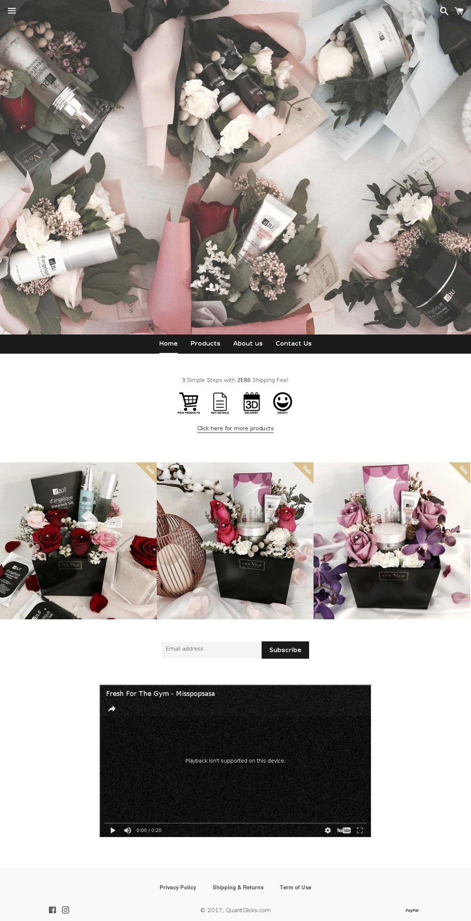 thatrandomtrader.com shopify website screenshot