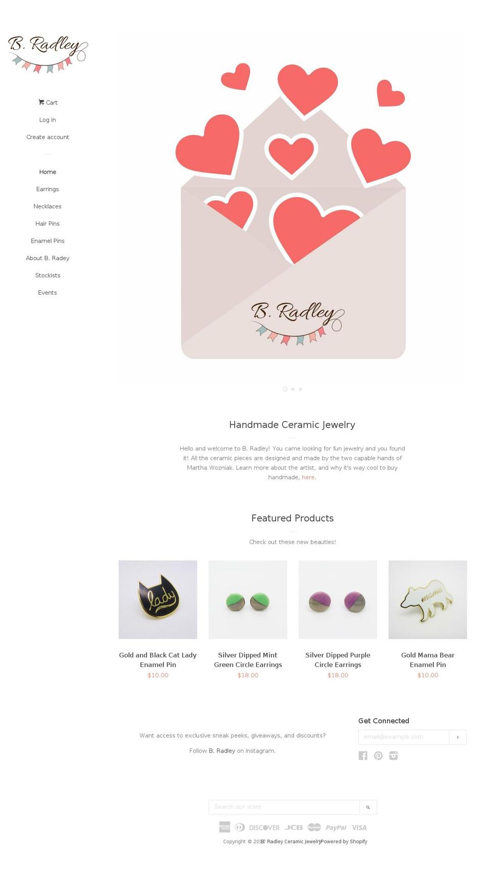 thatsbradley.com shopify website screenshot