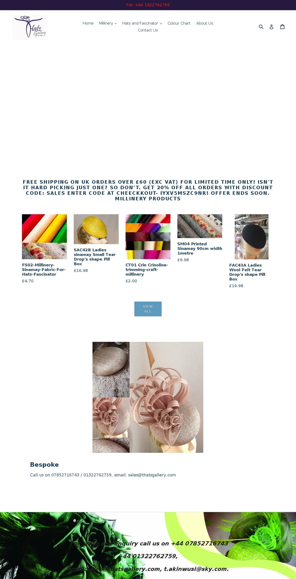 thatsgallery.com shopify website screenshot