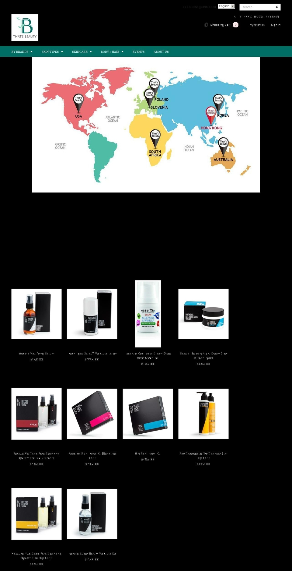thatsgroups.com — Shopify storefront screenshot