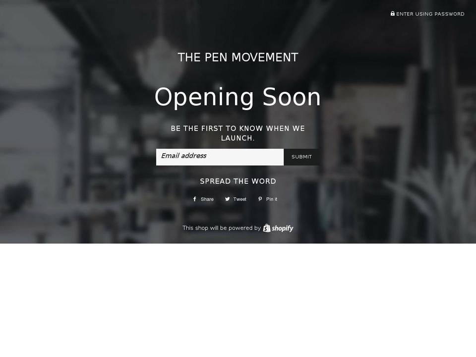 thatsmypen.com — Shopify storefront screenshot