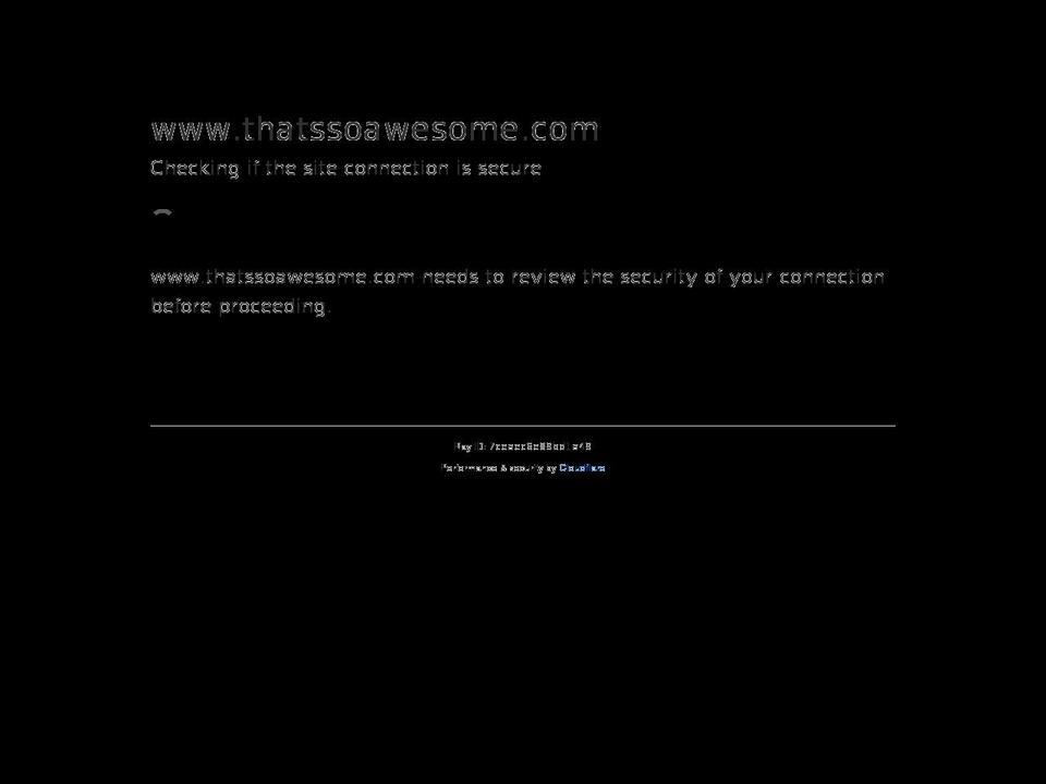 thatssoawesome.com shopify website screenshot