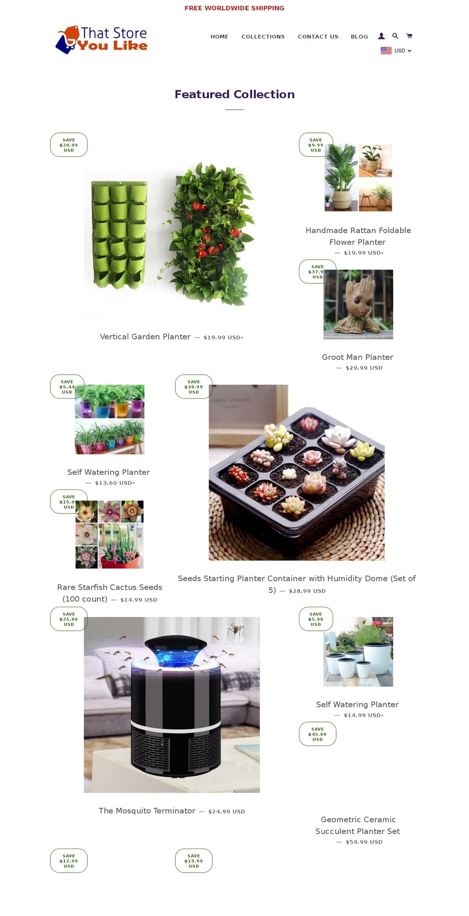 thatstoreyoulike.com shopify website screenshot