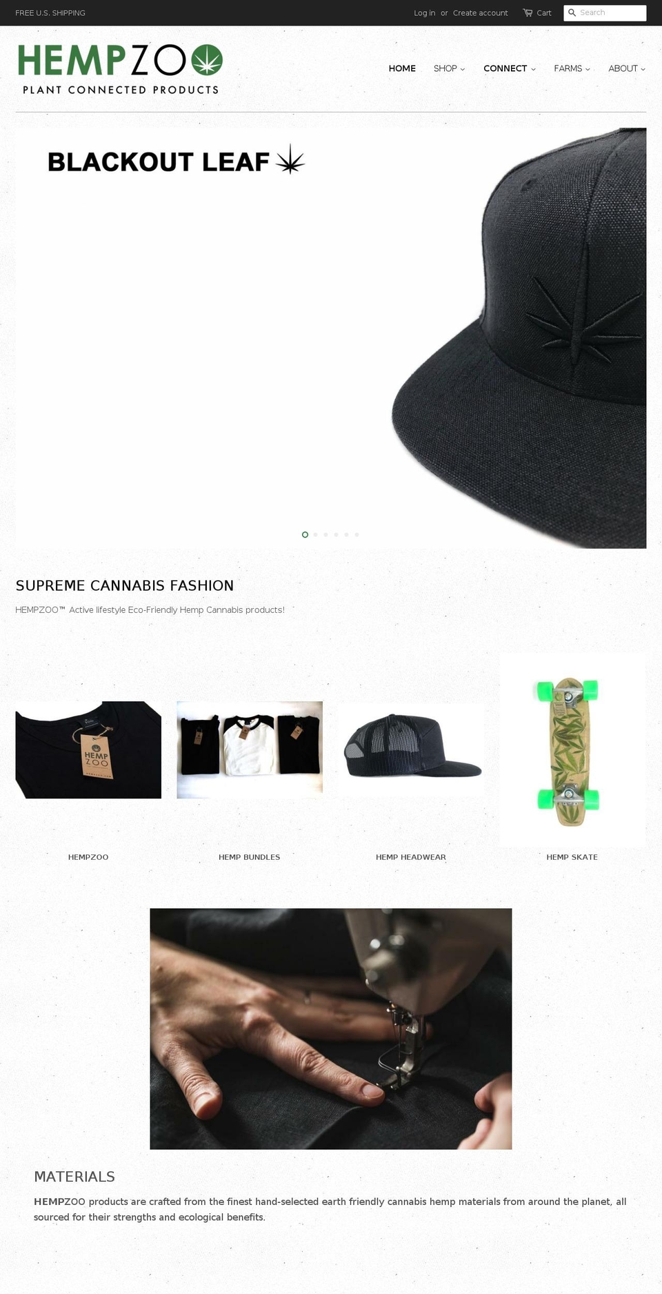 thczoo.com — Shopify storefront screenshot