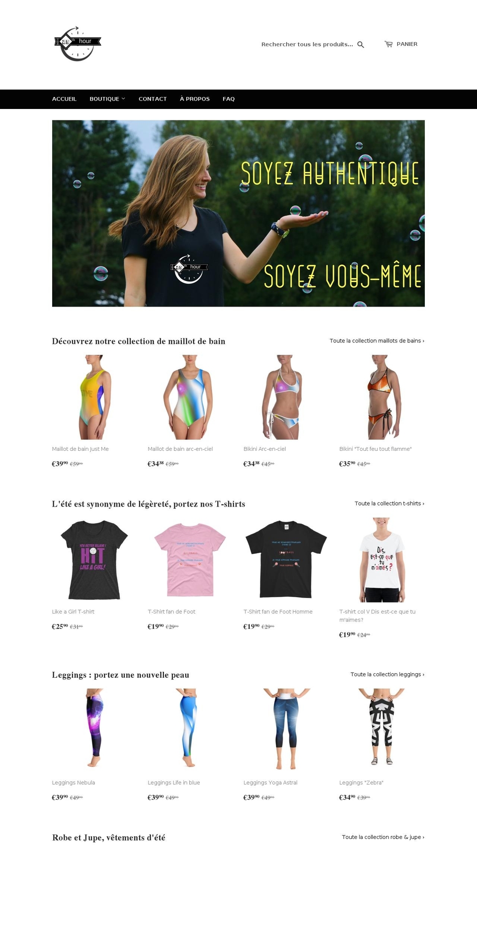 the-25thhour.com — Shopify storefront screenshot