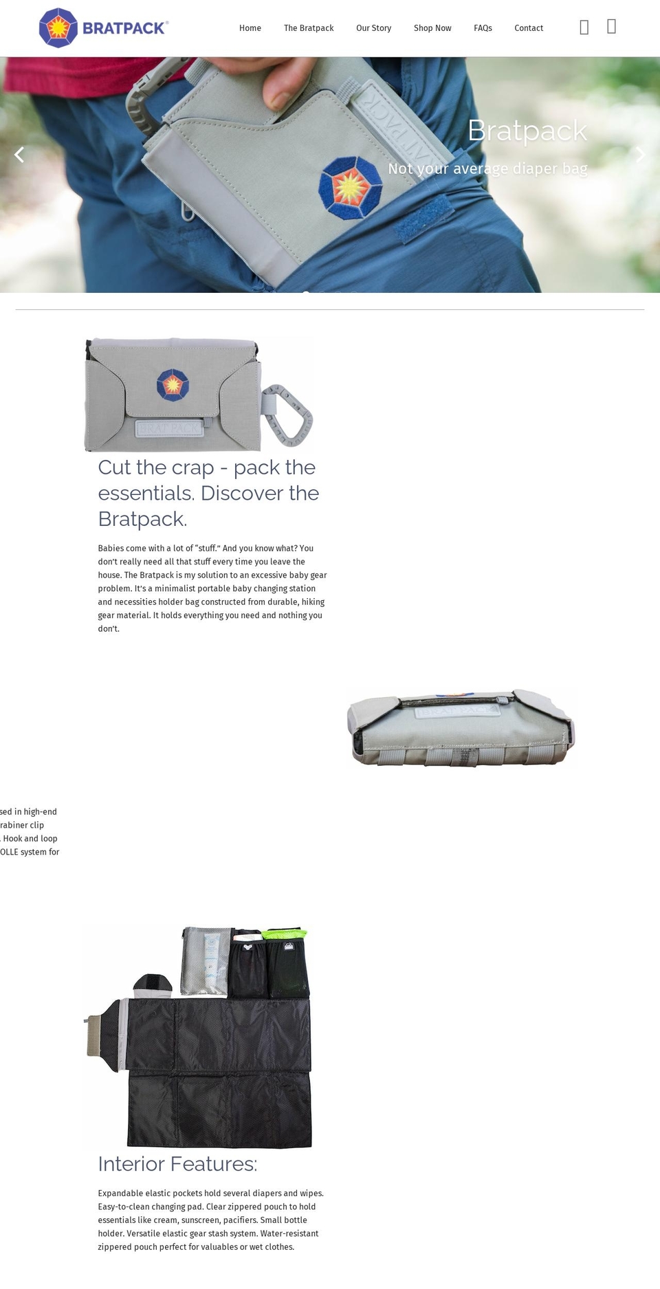 the-bratpack.myshopify.com shopify website screenshot