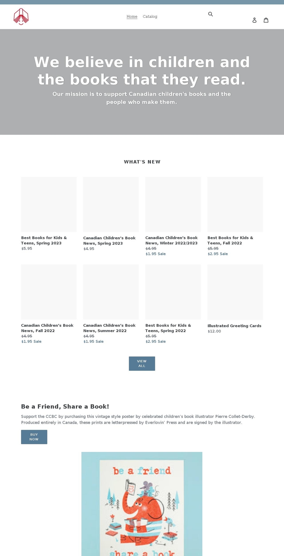the-canadian-childrens-book-centre.myshopify.com shopify website screenshot