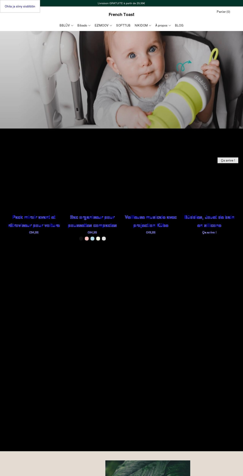 the-french-toast.com shopify website screenshot