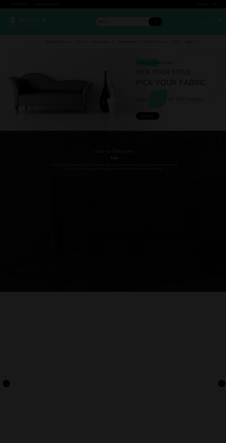 the-furniture-mart.myshopify.com shopify website screenshot