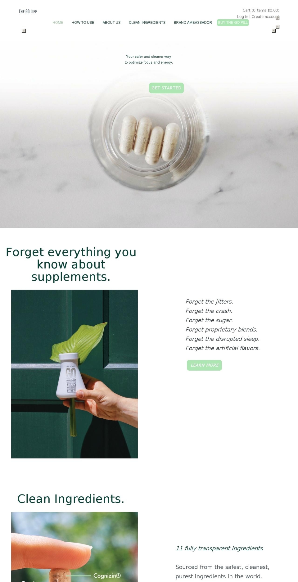 the-gopill.com — Shopify storefront screenshot