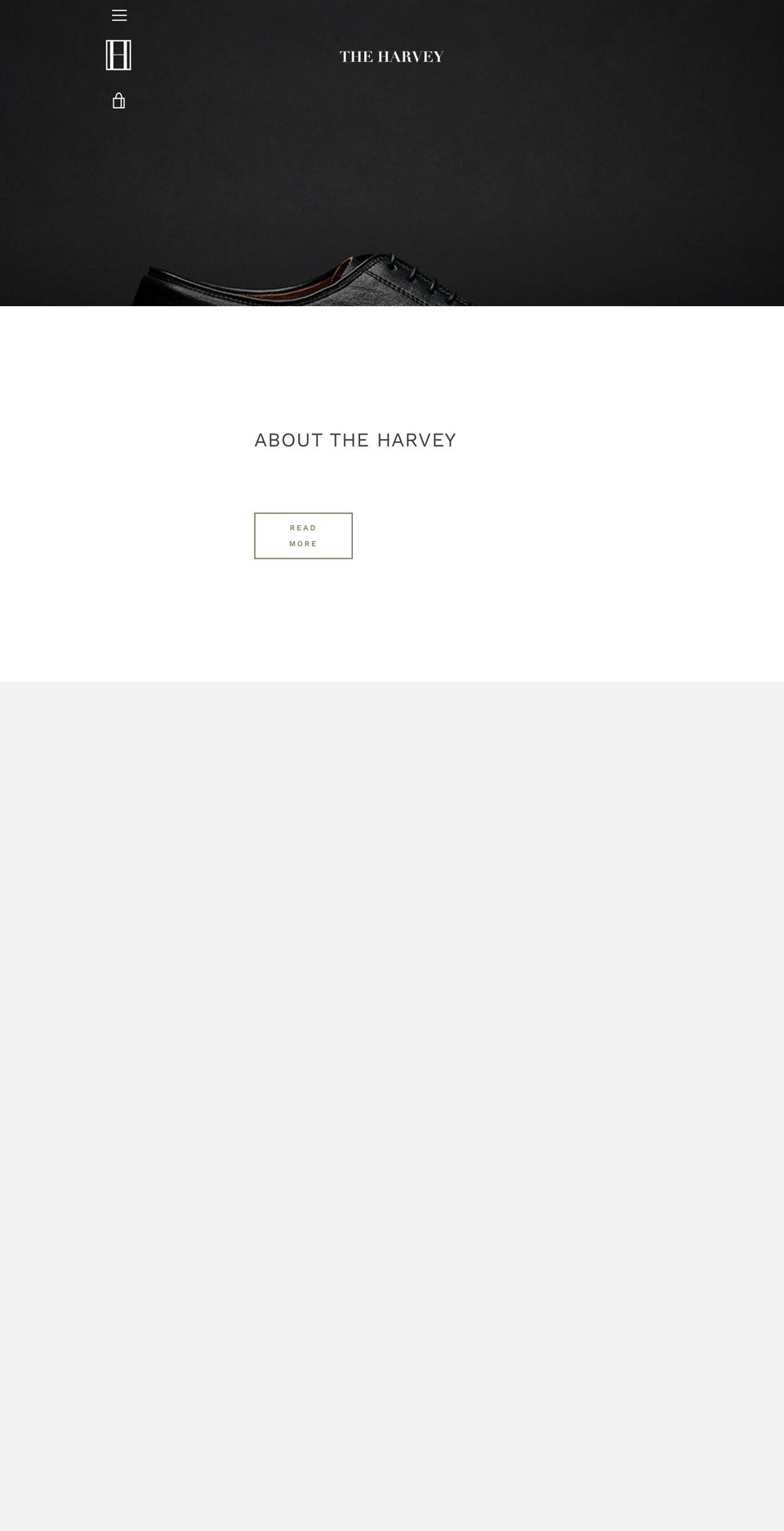 the-harvey.com shopify website screenshot