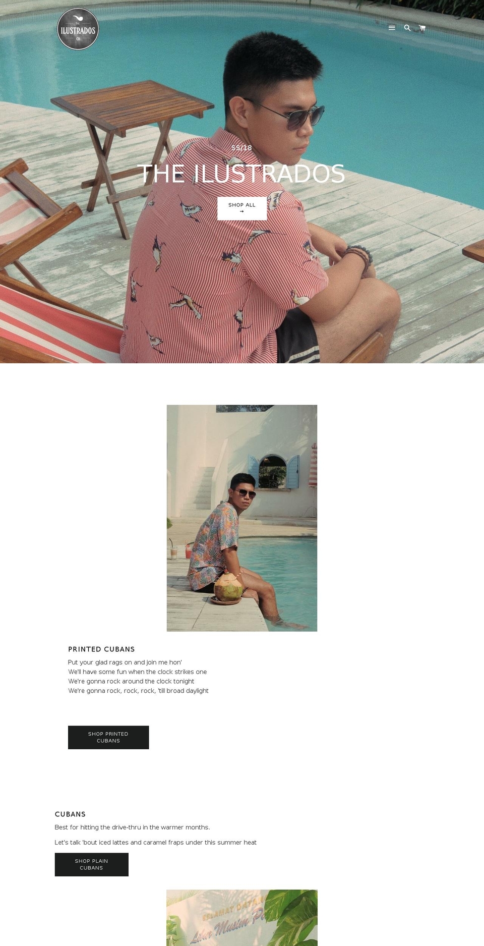 the-ilustrados.com — Shopify storefront screenshot