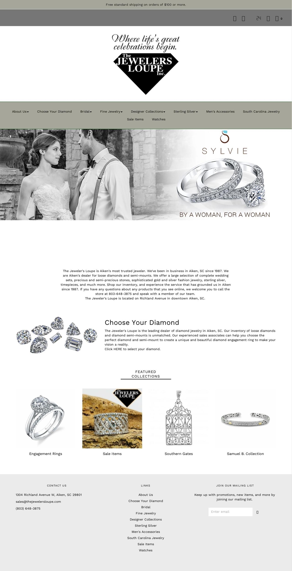 the-jewelers-loupe.myshopify.com shopify website screenshot