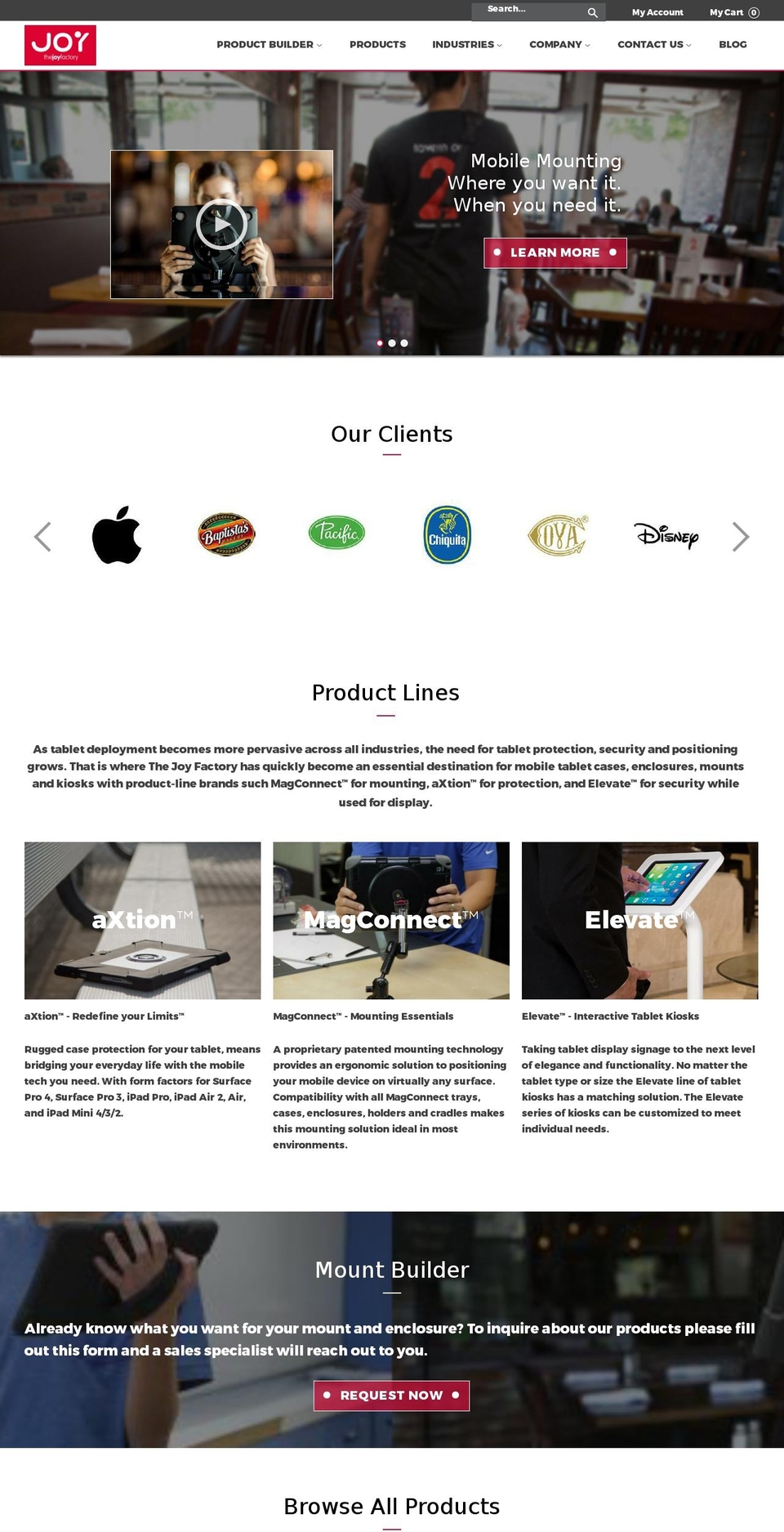 the-joy-factory-sandbox.myshopify.com shopify website screenshot